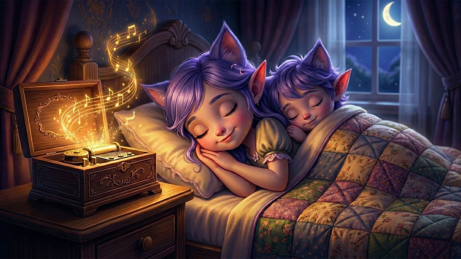 Sleepy Forest Night