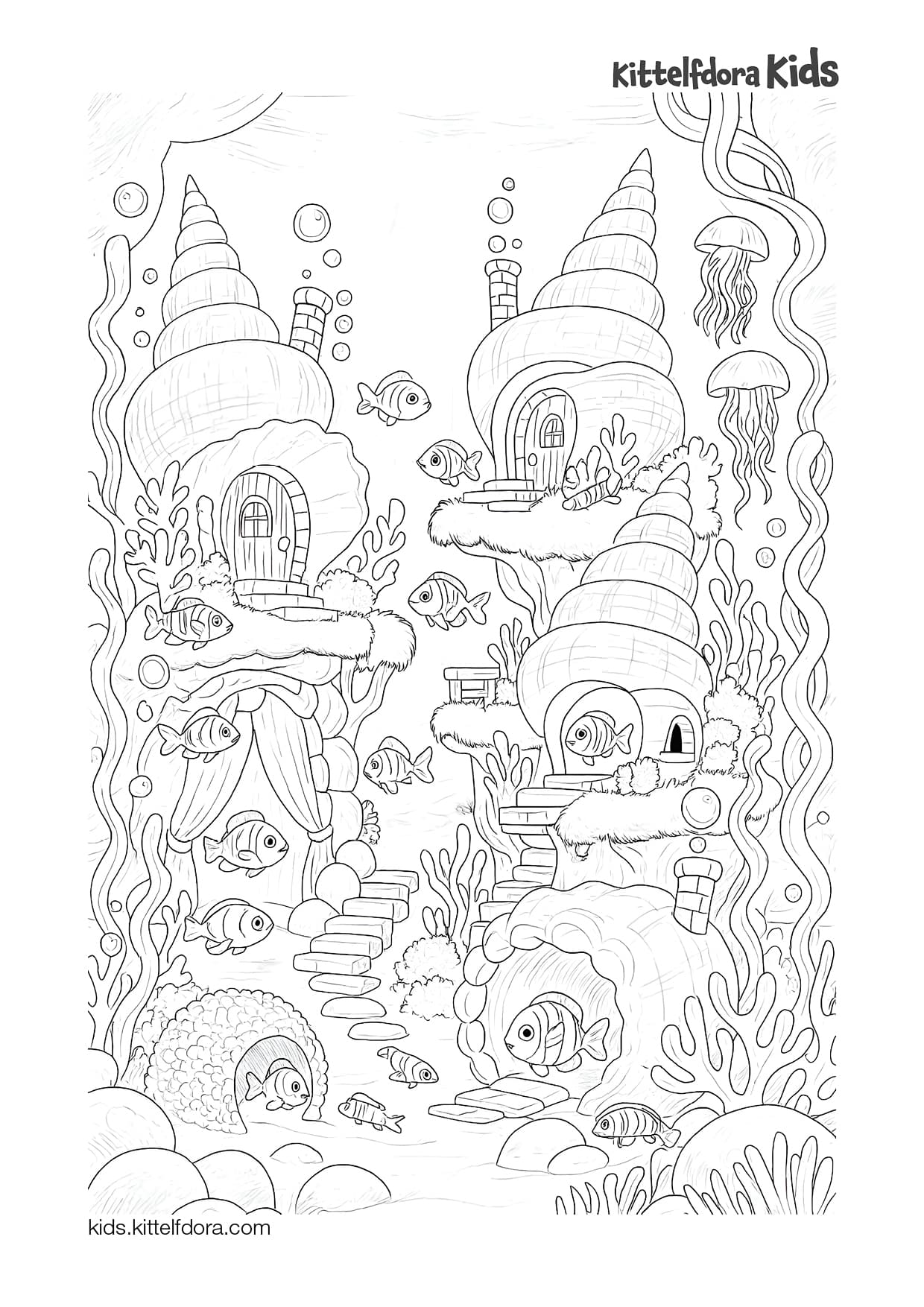 Sea of Hush coloring page 7
