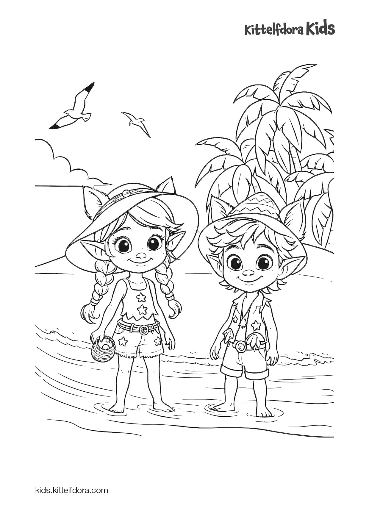 Sun Hat Song coloring page 11