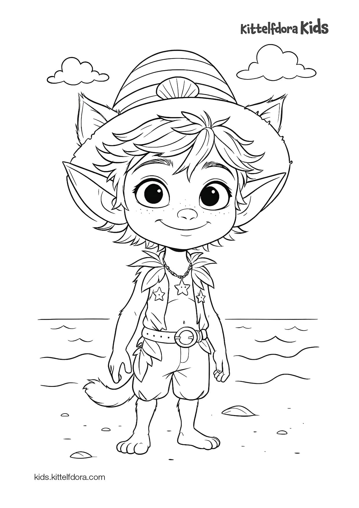 Sun Hat Song coloring page 8