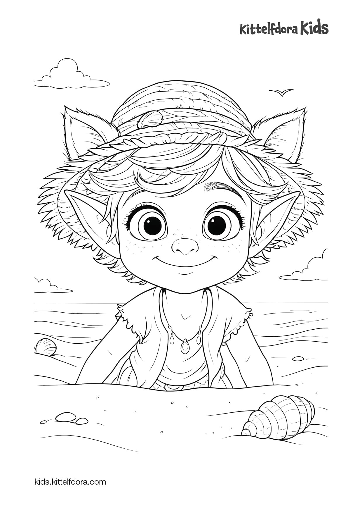 Sun Hat Song coloring page 9