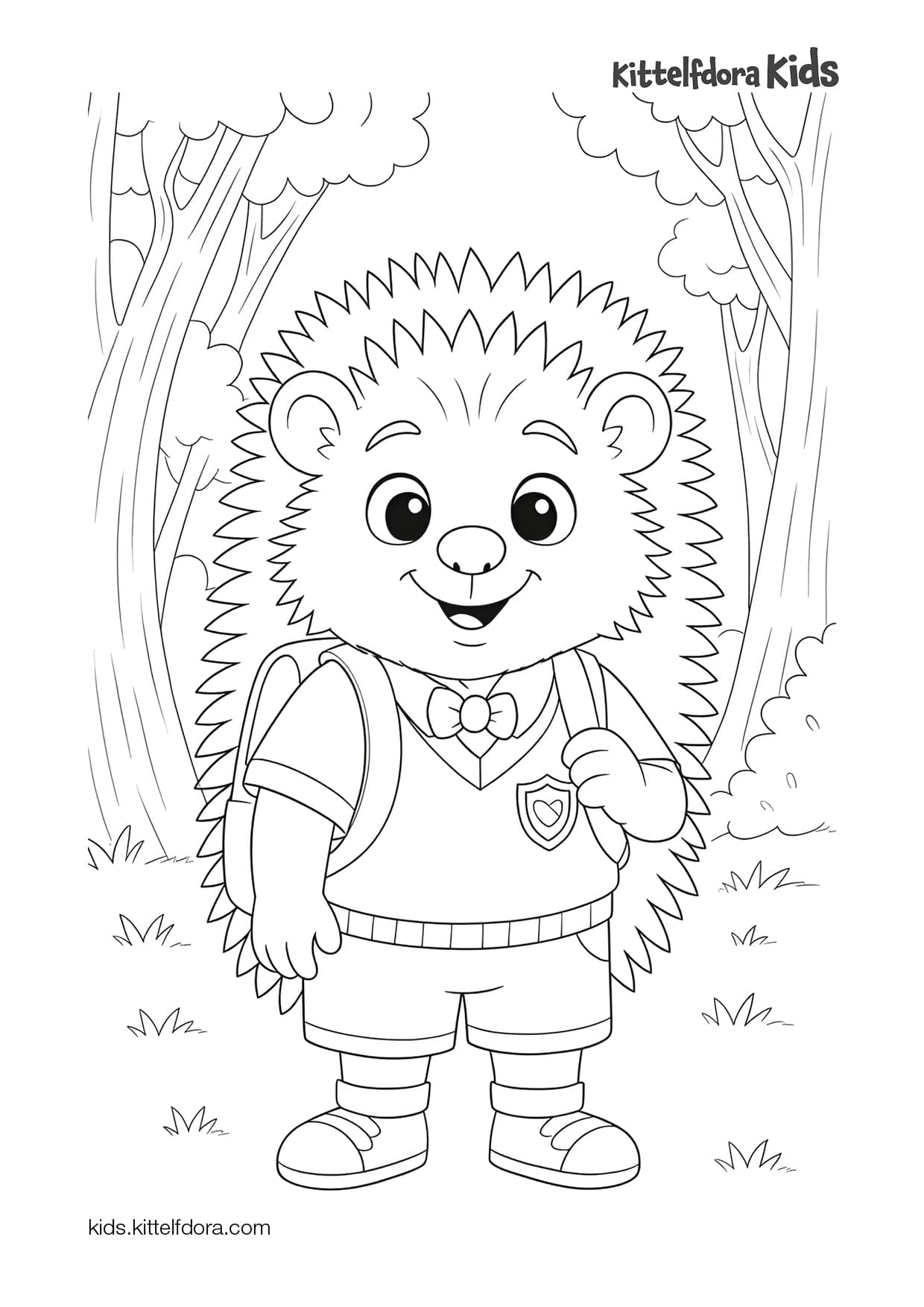 ABC Song Activity Book coloring page 3