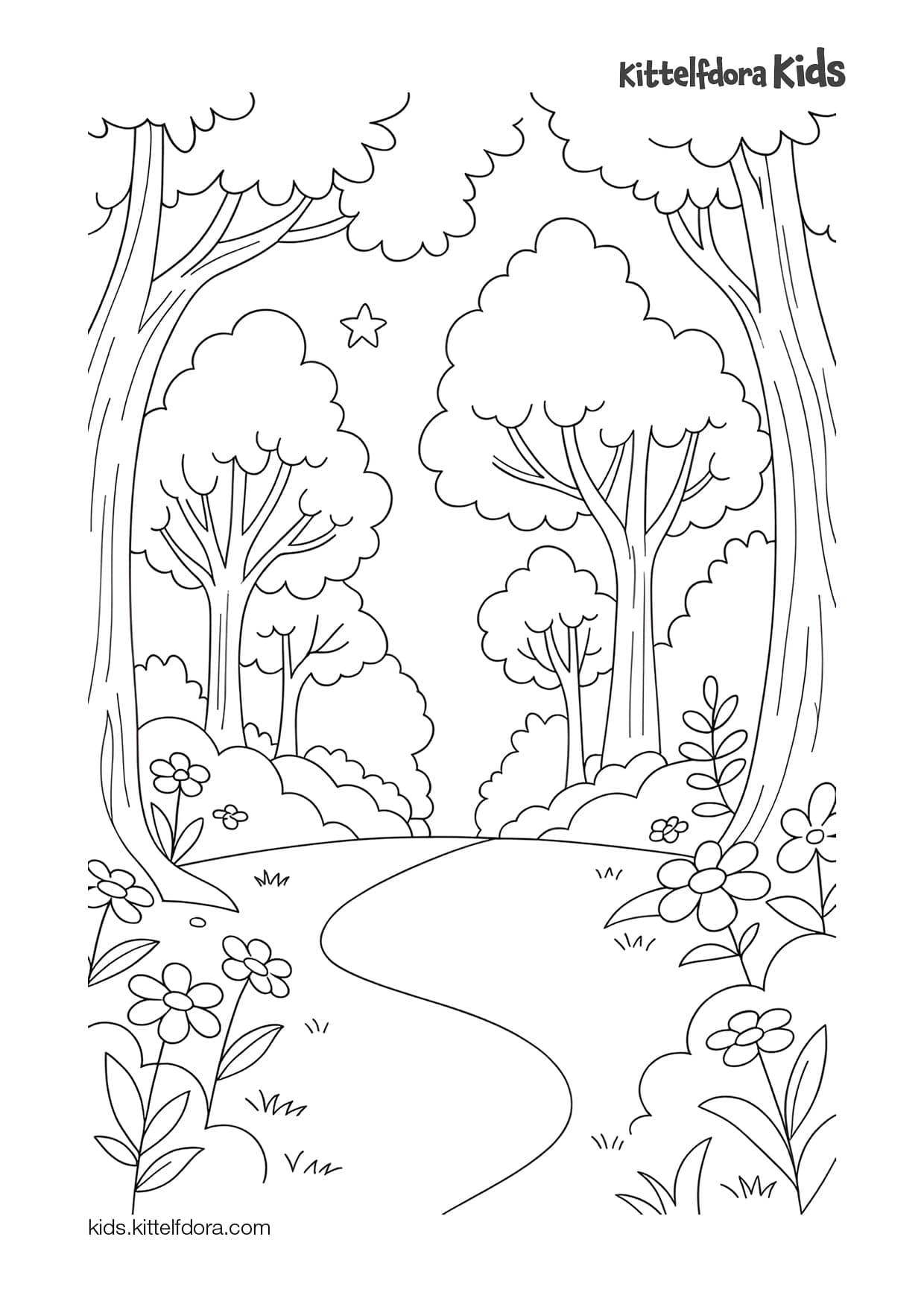 ABC Song Activity Book coloring page 4
