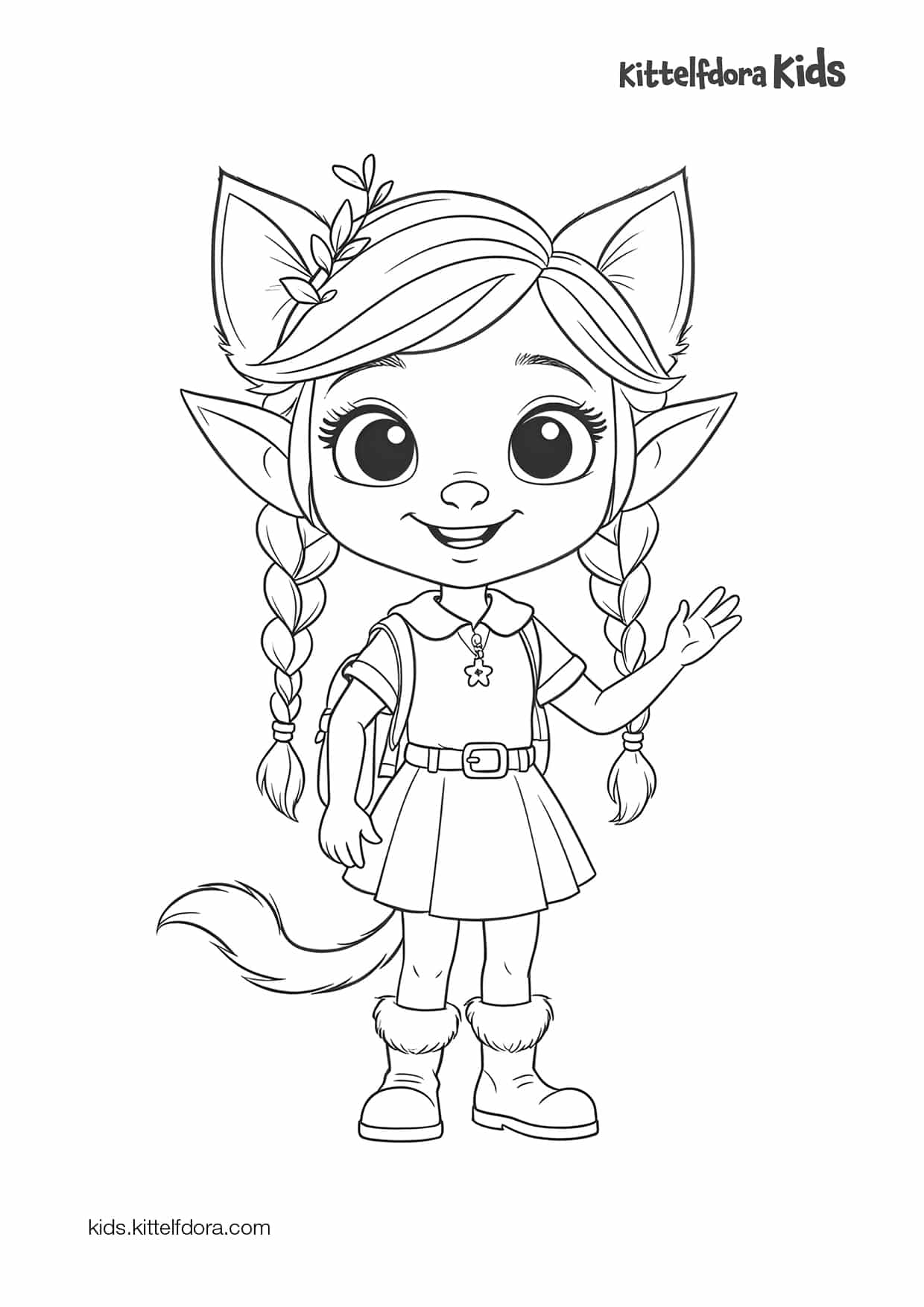 ABC Song Activity Book coloring page 6
