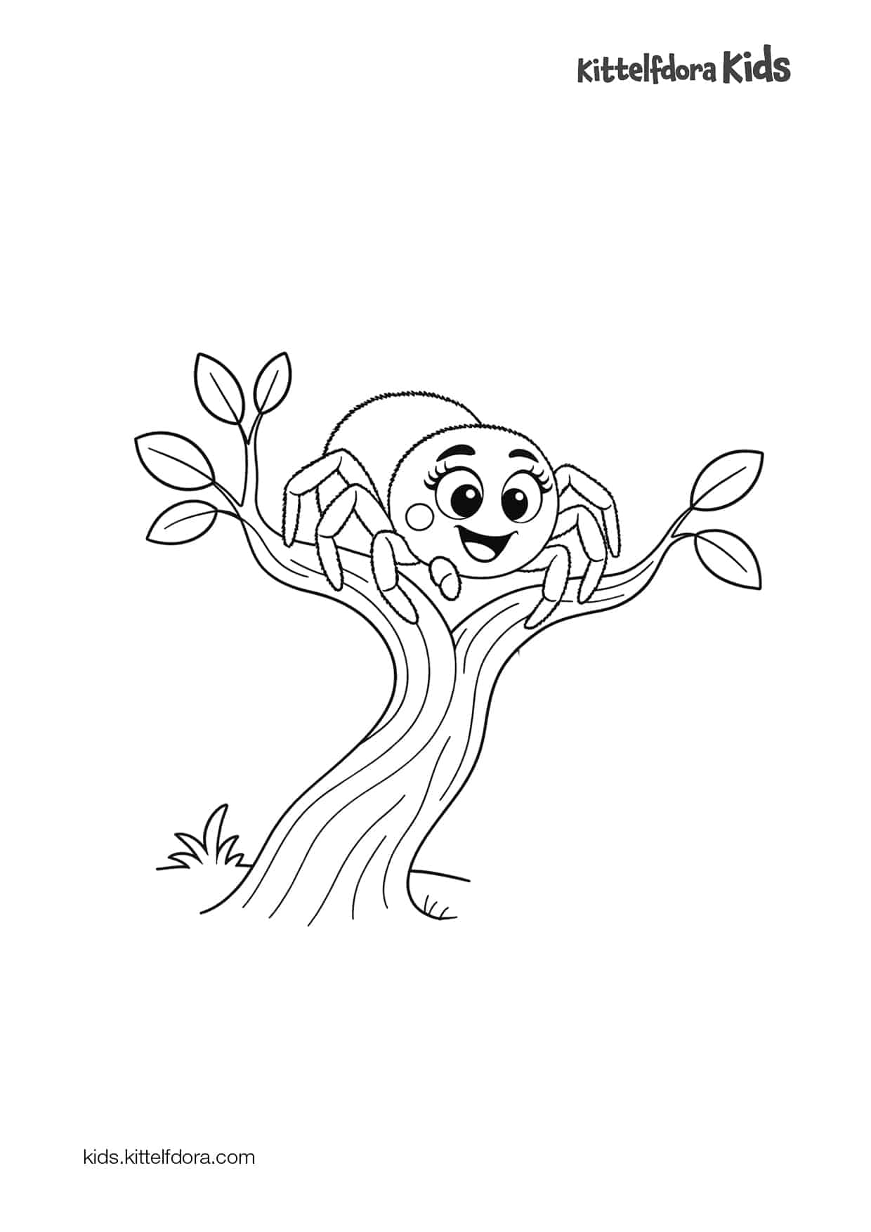 Itsy Bitsy Spider Activity Book coloring page 11