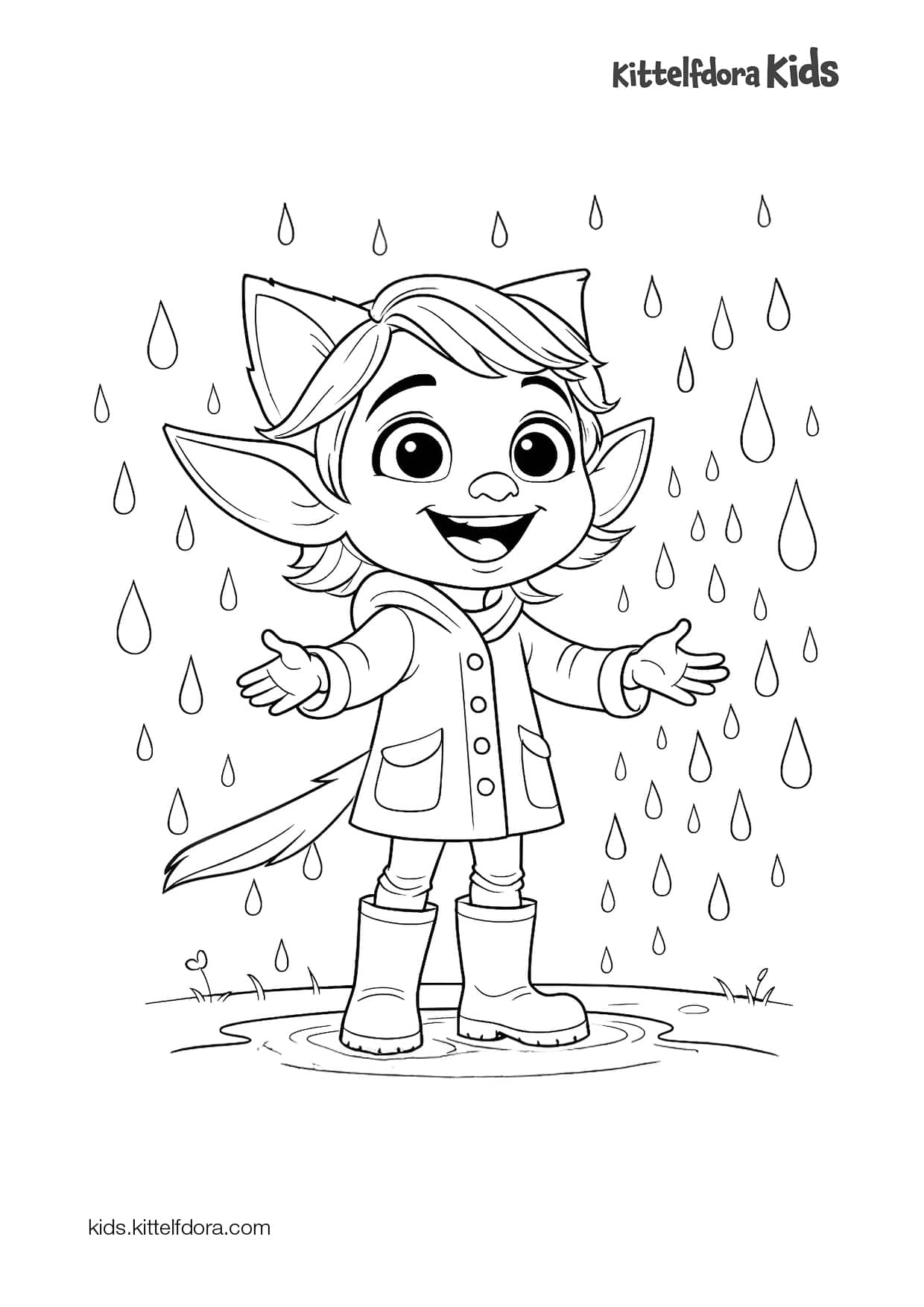 Itsy Bitsy Spider Activity Book coloring page 5