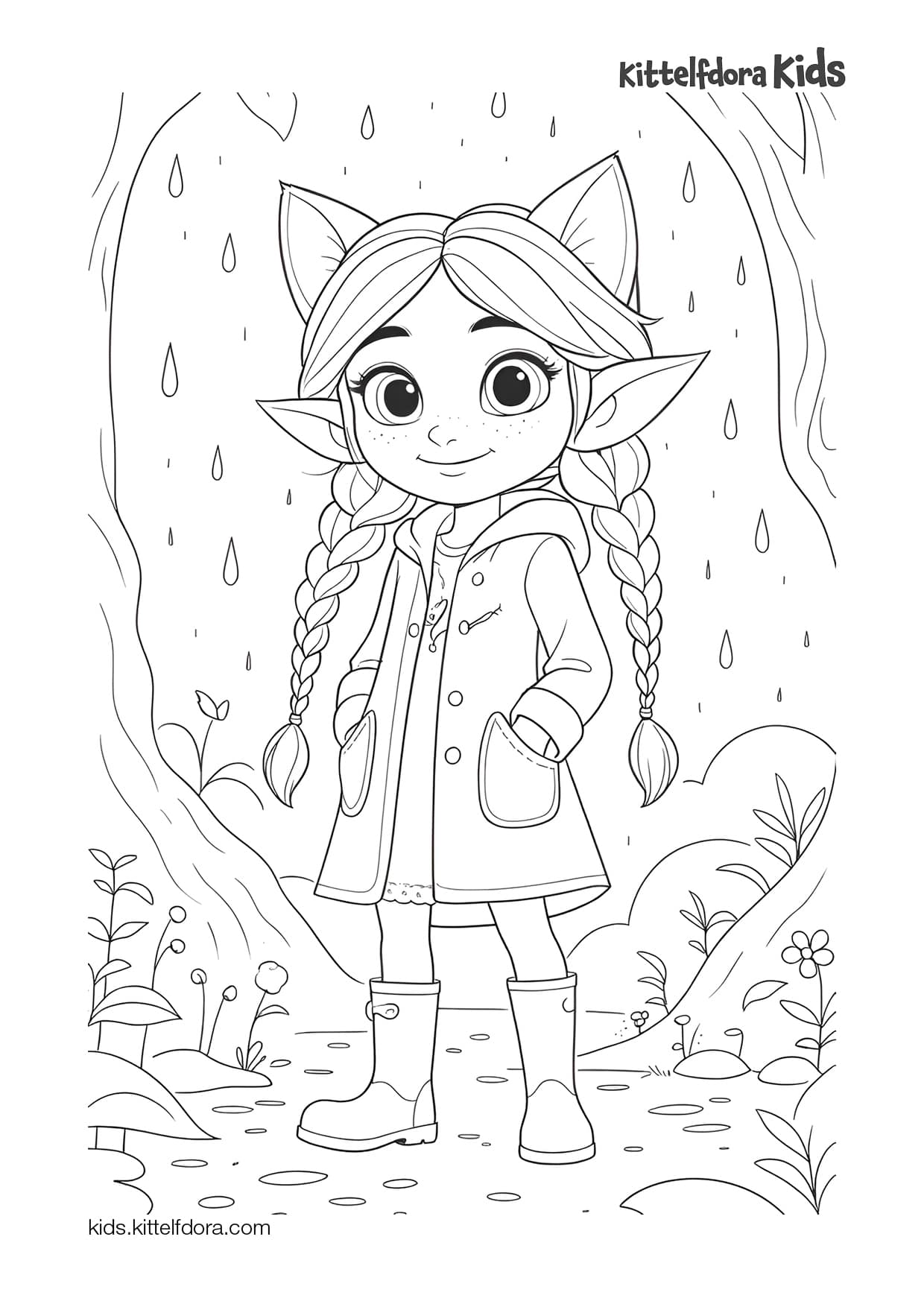 Itsy Bitsy Spider Activity Book coloring page 8