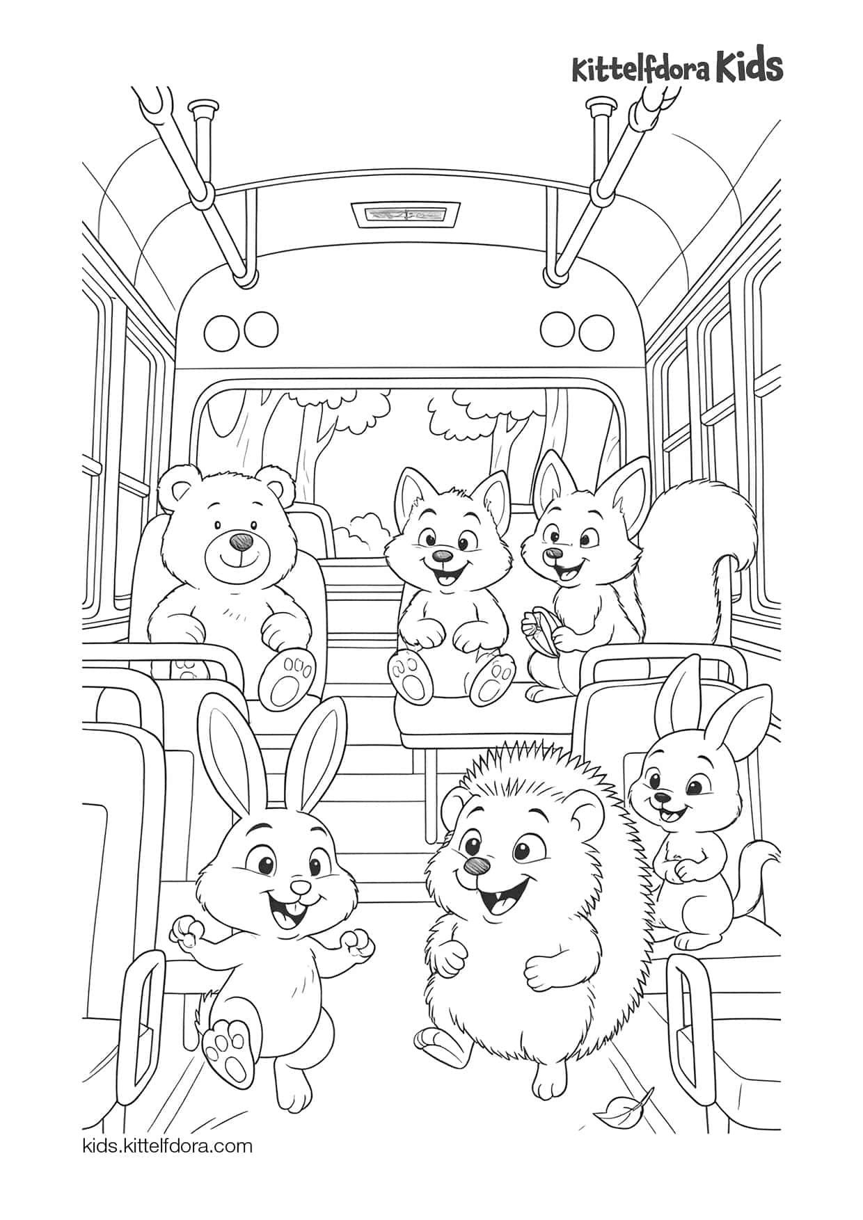 Back to School coloring page 3