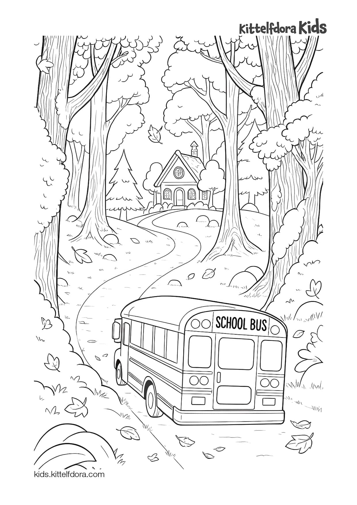 Back to School coloring page 4