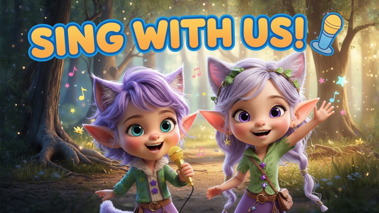 Miri and Ori waving hello - What Is Your Name interactive preschool activity thumbnail