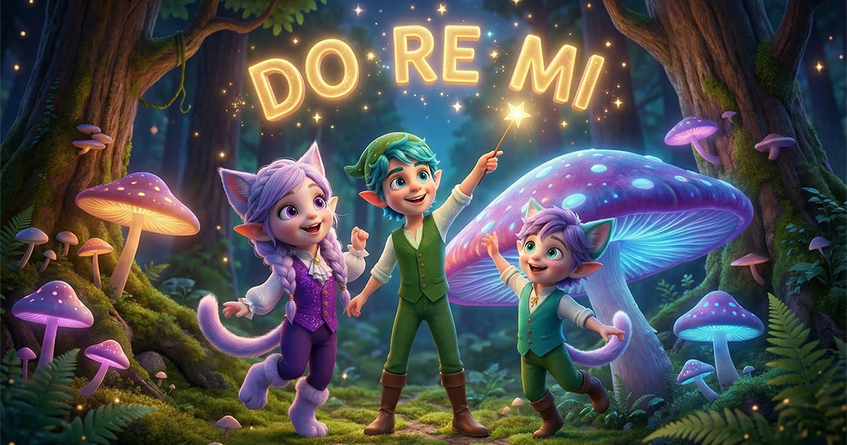 Do Re Mi Song for Kids | Kittelfdora Magical Music Adventure