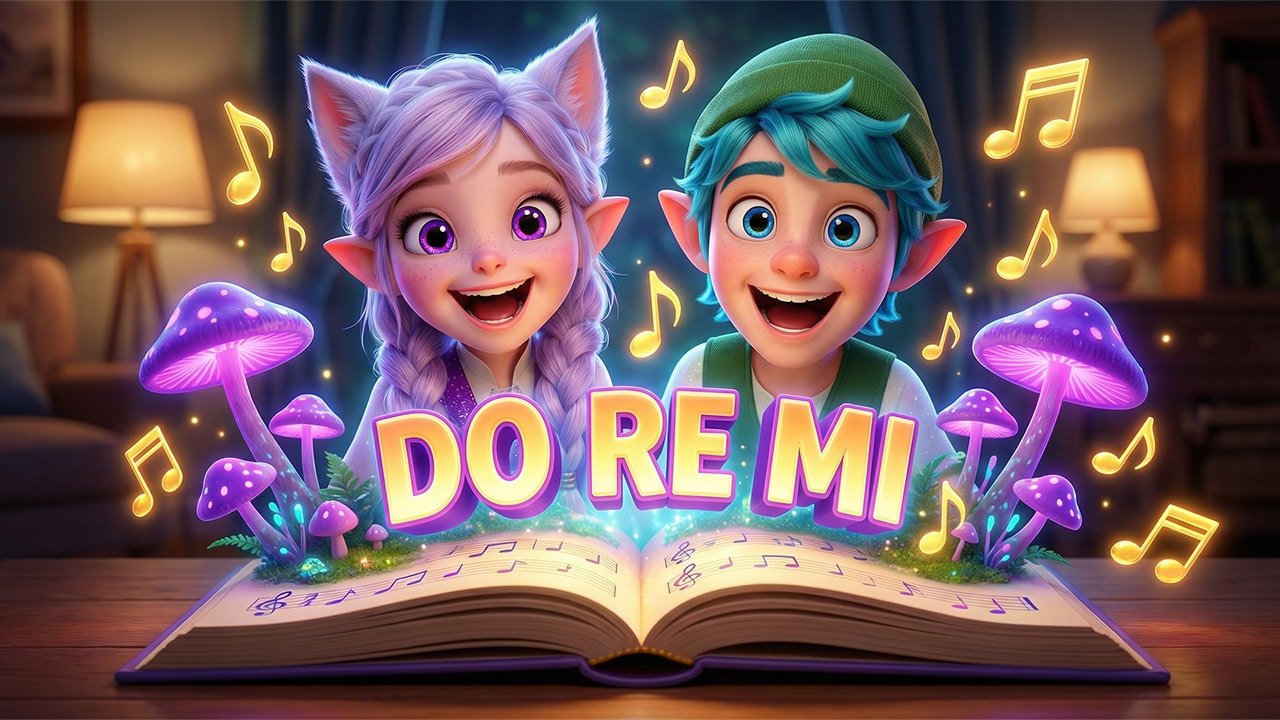 Do Re Mi Song for Kids | Kittelfdora Magical Music Adventure